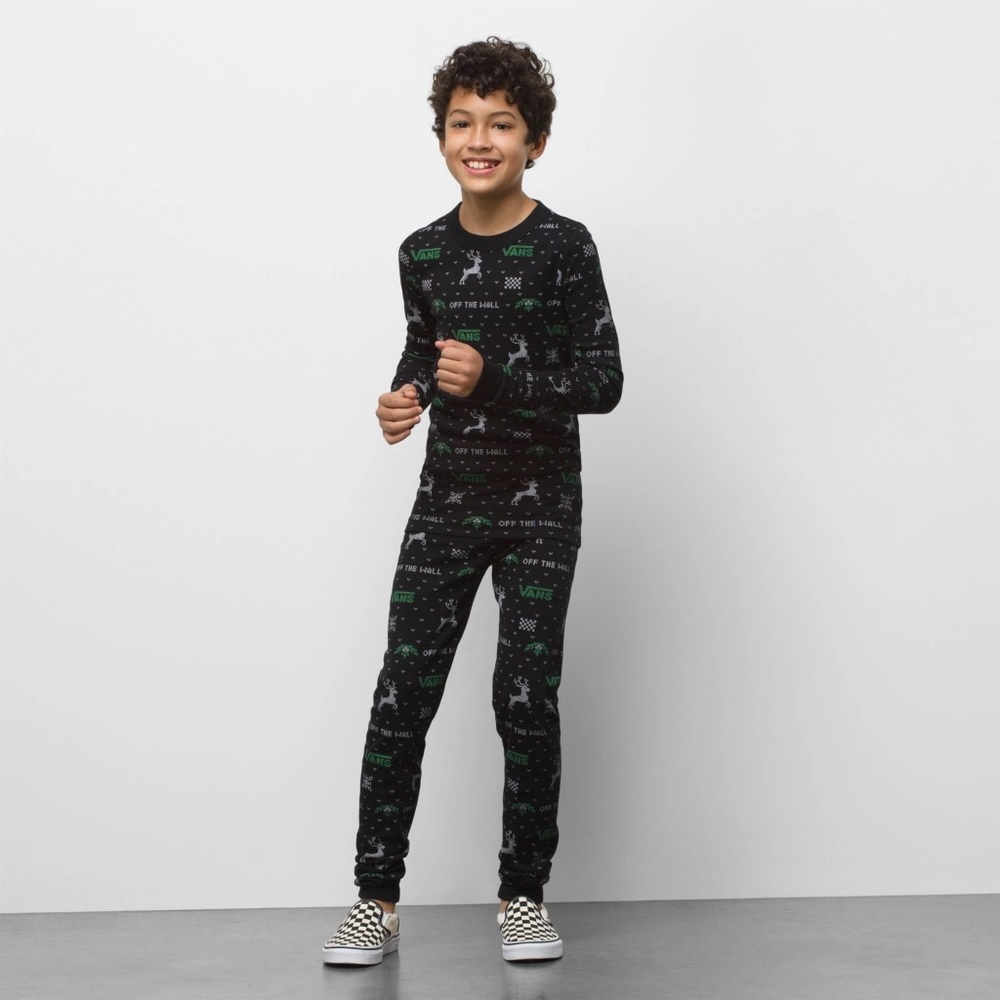 Vans RED Holiday pajamas!